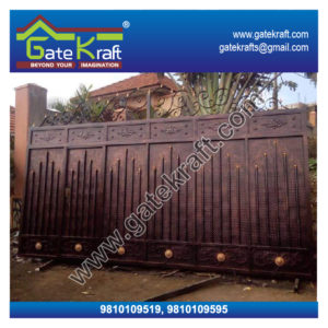 Metal Iron Main Gate Design Catalogue Delhi