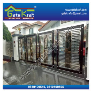 Stainless Steel Sliding Gate Suppliers Dealers Manufacturers Fabrication in Gurgaon