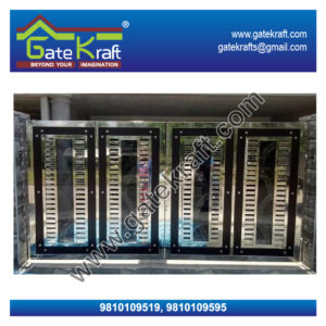 Steel Folding Gate Dealers Suppliers Vendors Manufacturers Stainless Steel Main Gate Price Picture in Gurgaon