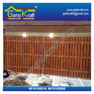 Ipe Wooden Cladding Steel Gate Dealers Suppliers Vendors Manufacturers in Delhi