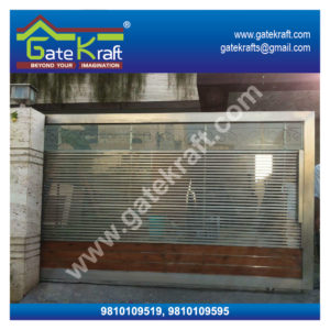 Stainless Steel Gates Images with Glass Dealers Suppliers Manufacturers in Delhi