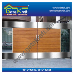 Stainless Steel Main Gate Design Catalogue Latest Model SS Suppliers Dealers Manufacturers in Delhi/Gurgaon