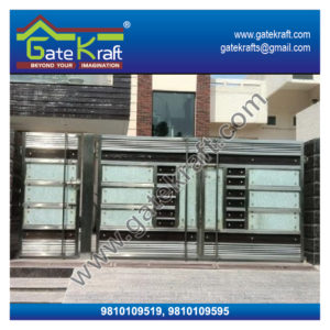 Stainless Steel Main Gate Design Catalogue Latest Model SS Suppliers Dealers Manufacturers in Gurgaon