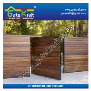 Stainless Steel Gate Designs with Wood Dealers Suppliers Manufacturers Fabrication in Gurgaon